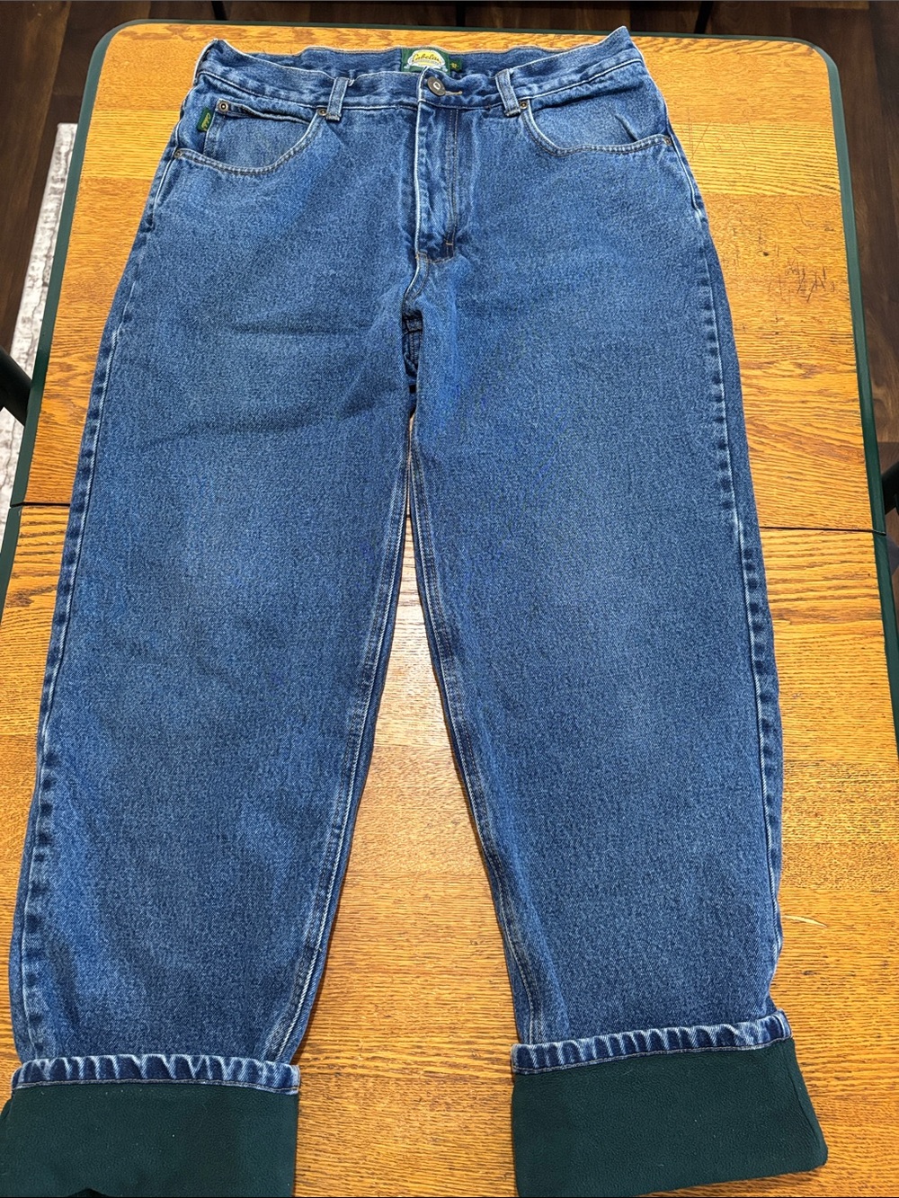 Cabela's Dark Blue Relaxed Fit Men's Jeans